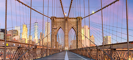 Brooklyn-Brücke in New York City