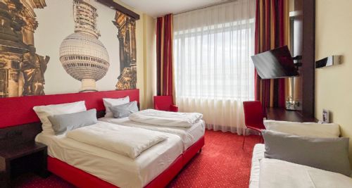 Hotel Motive, Zimmer, Dreibettzimmer