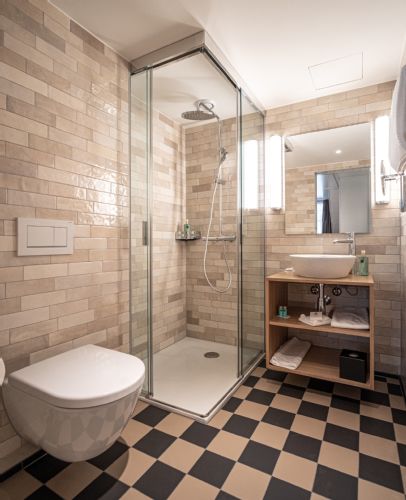 Hotel Motive, Zimmer, Bad, Boutique Zimmer