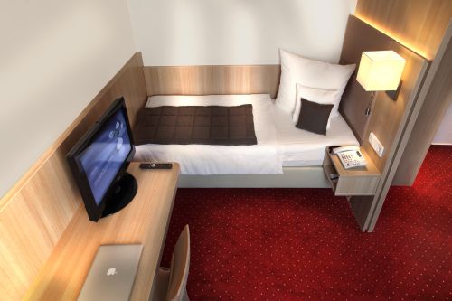 Hotel Motive, Zimmer, Einzelzimmer