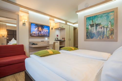 Hotel Motive, Zimmer