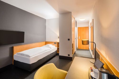Hotel Motive, Zimmer, Einzelzimmer