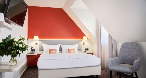 Hotel Motive, Zimmer, Doppelzimmer, Familienzimmer Leipzig