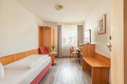 Hotel Motive, Zimmer, Standard Einzelzimmer