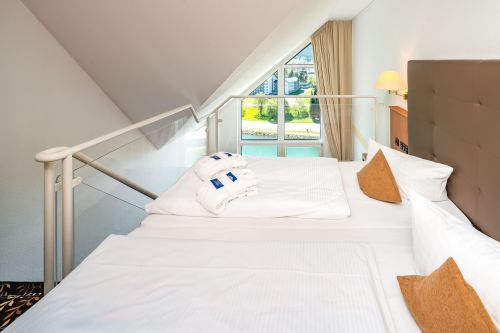 Hotel Motive, Zimmer, Suite/Appartement, Maisonette Studio Schlafbereich