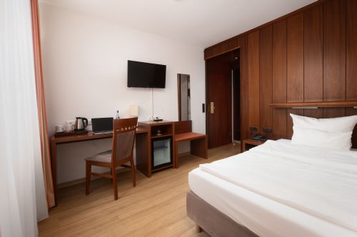 Hotel Motive, Zimmer, Einzelzimmer
