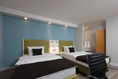 Hotel Motive, Zimmer, Twin-Zimmer, Zweibettzimmer / Twin-Zimmer