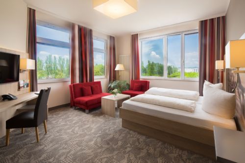 Bild eines Zimmers im Best Western Hotel Dreiländerbrücke