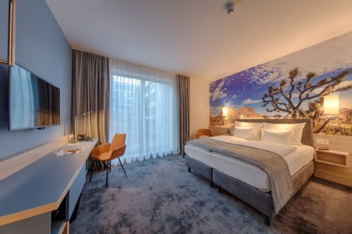 Hotel Motive, Zimmer, Doppelzimmer, Standardzimmer, barrierefrei