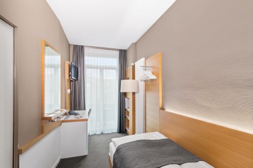 Hotel Motive, Zimmer, Einzelzimmer